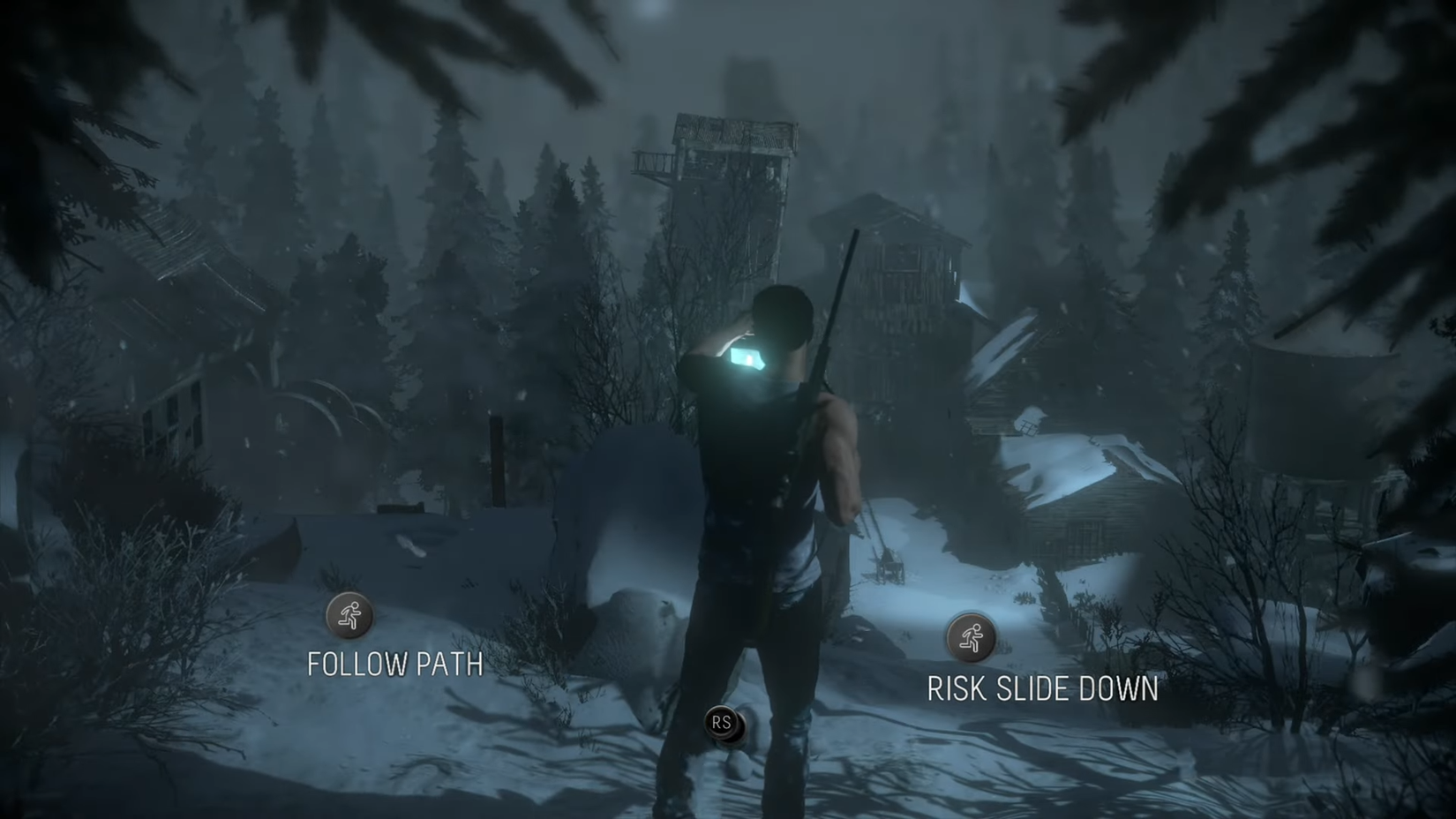 Until Dawn gameplay