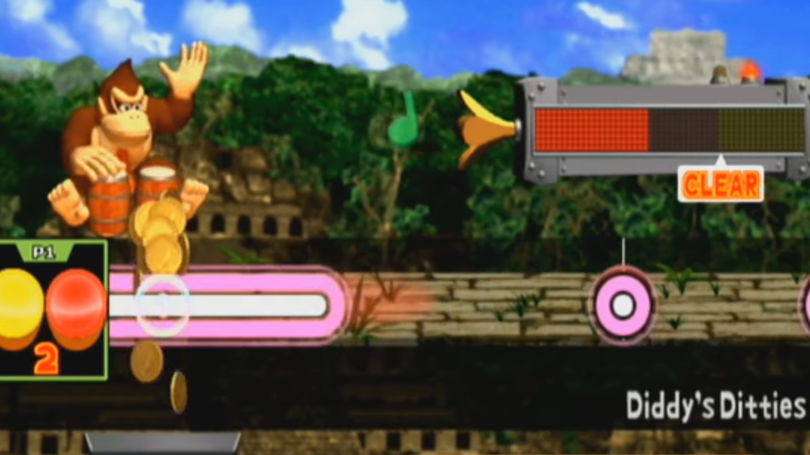 Donkey Konga gameplay