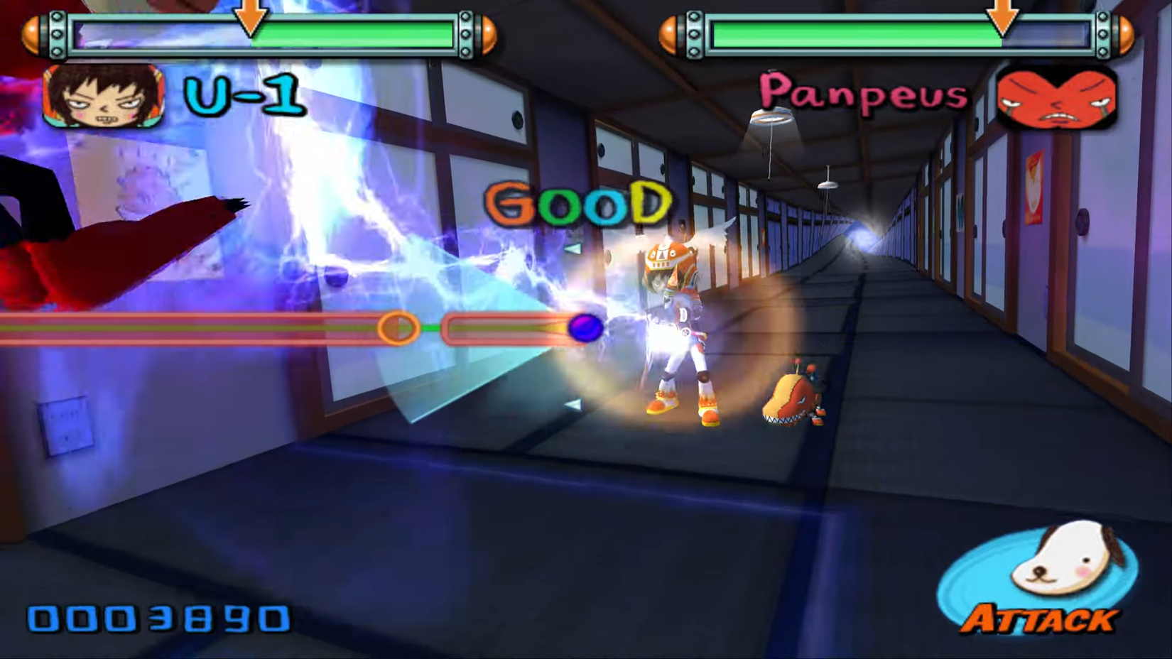 Gitaroo Man gameplay