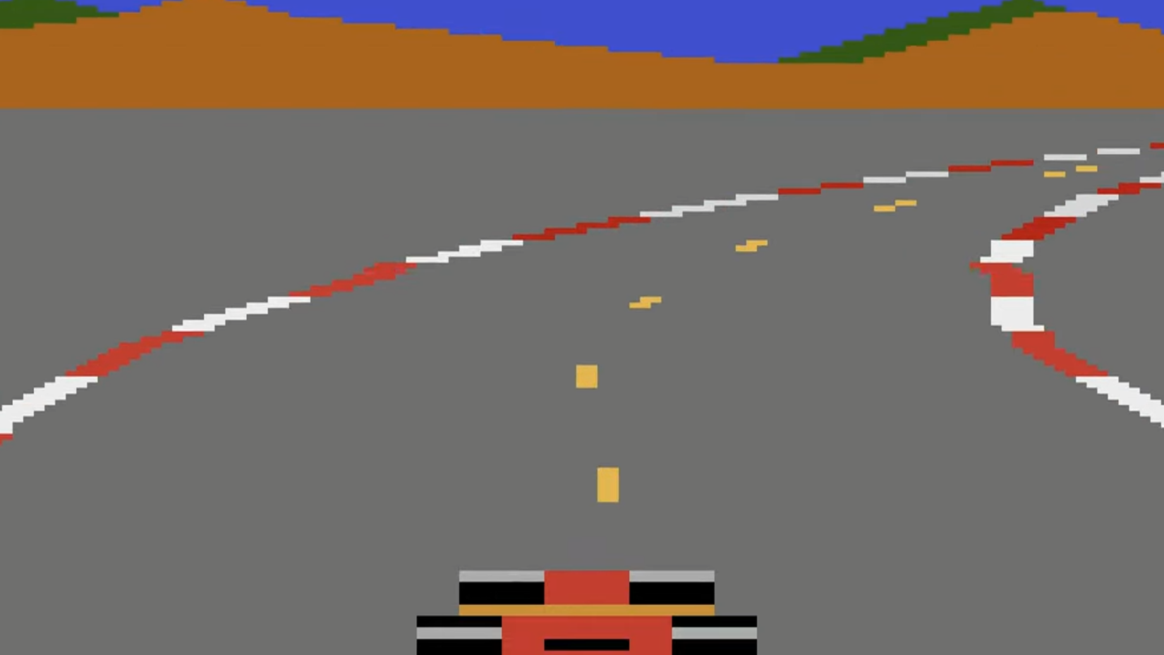 Pole Position 2600 gameplay