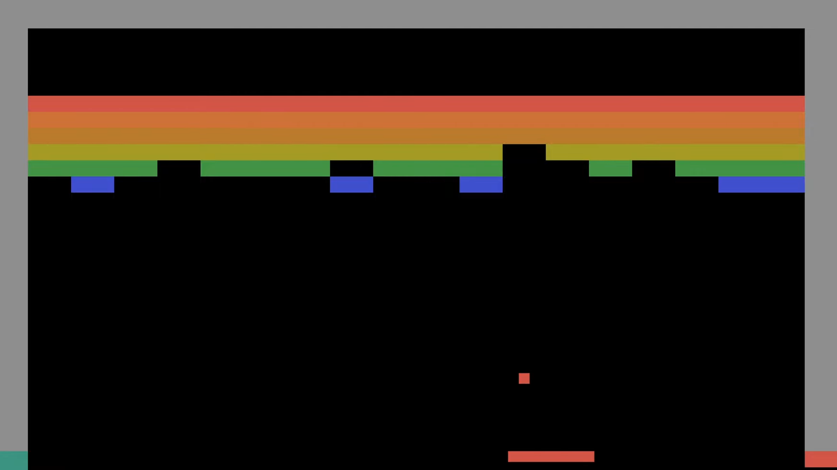 Breakout 2600 gameplay