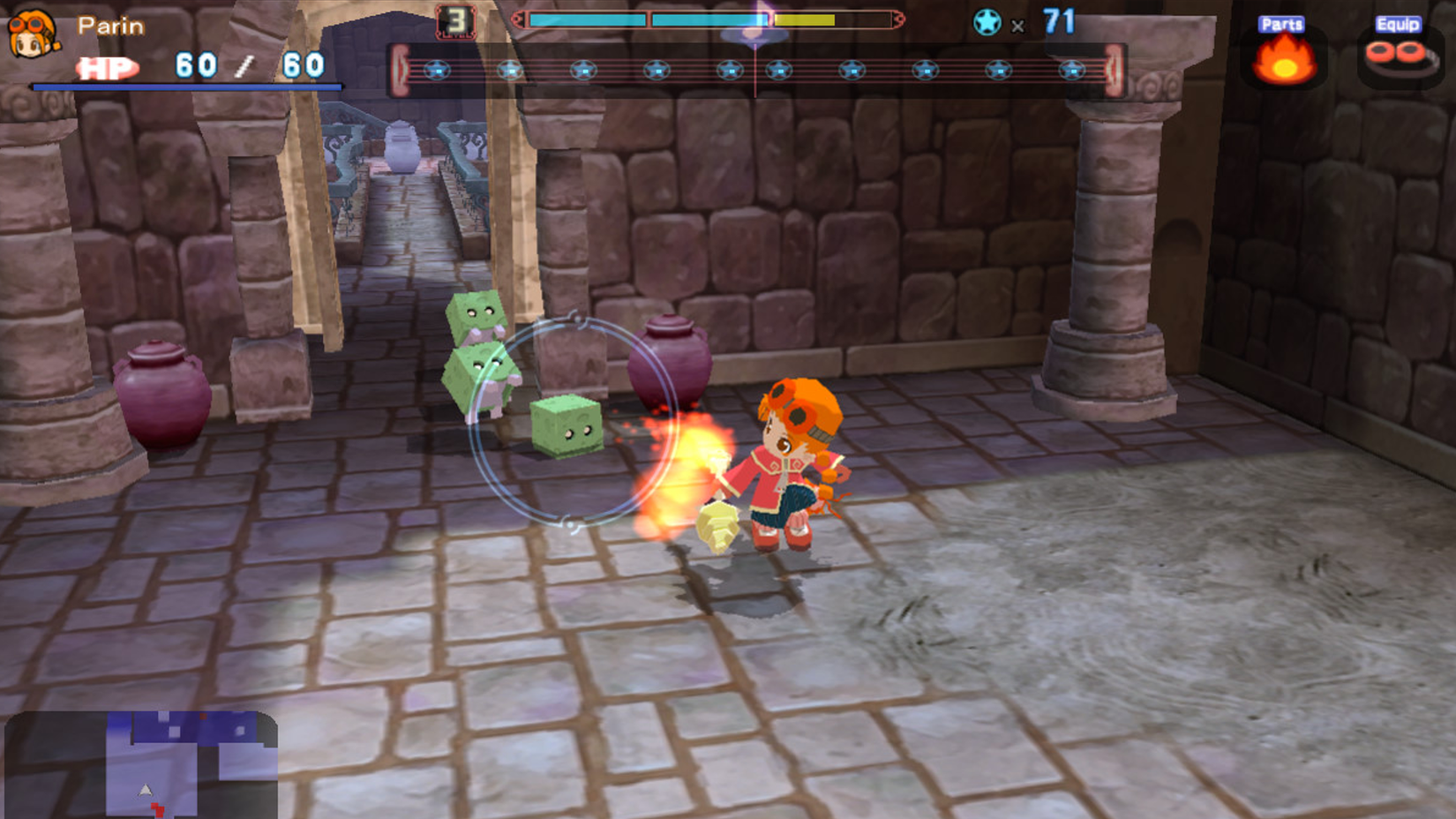 Gurumin gameplay