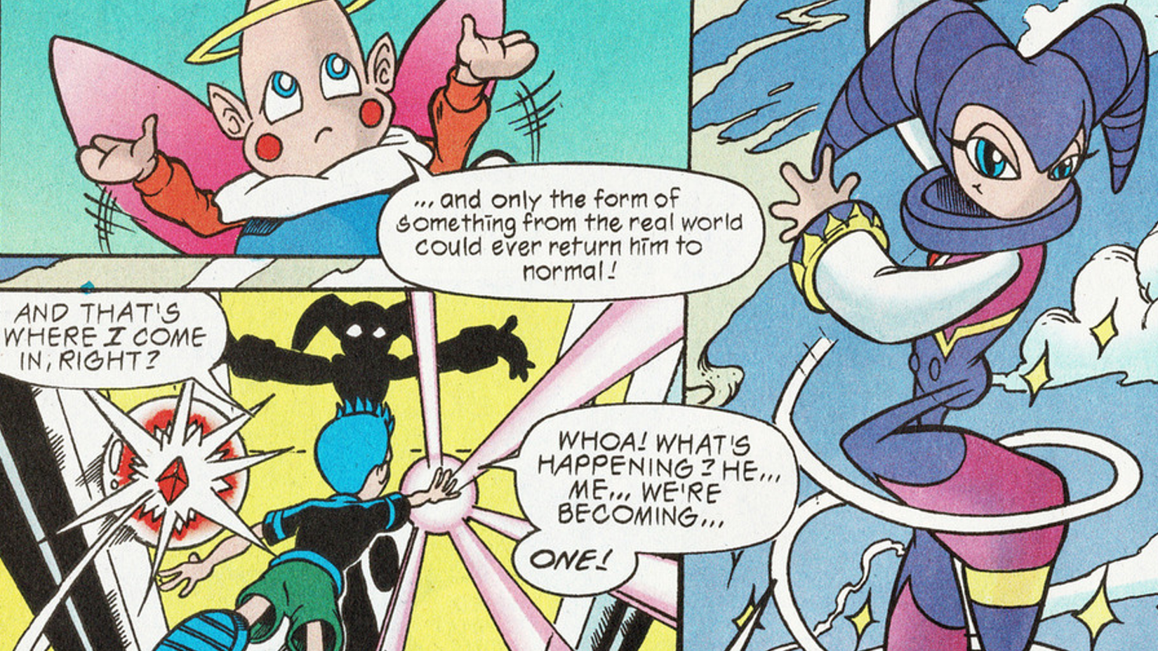 NiGHTS into Dreams comic