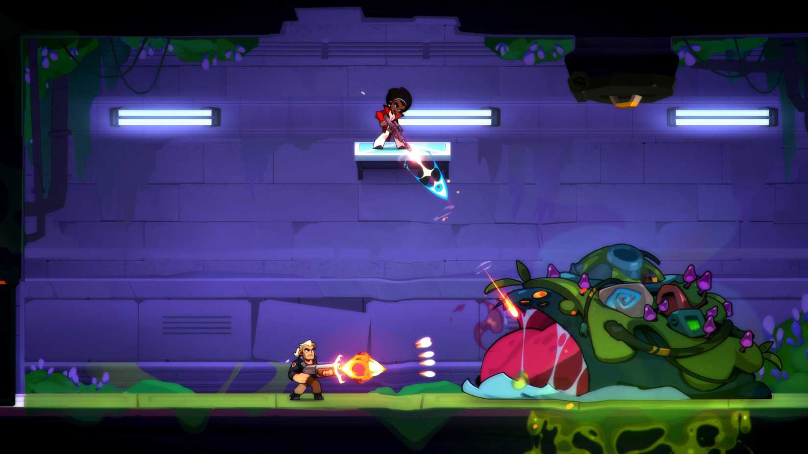 Blast Brigade gameplay