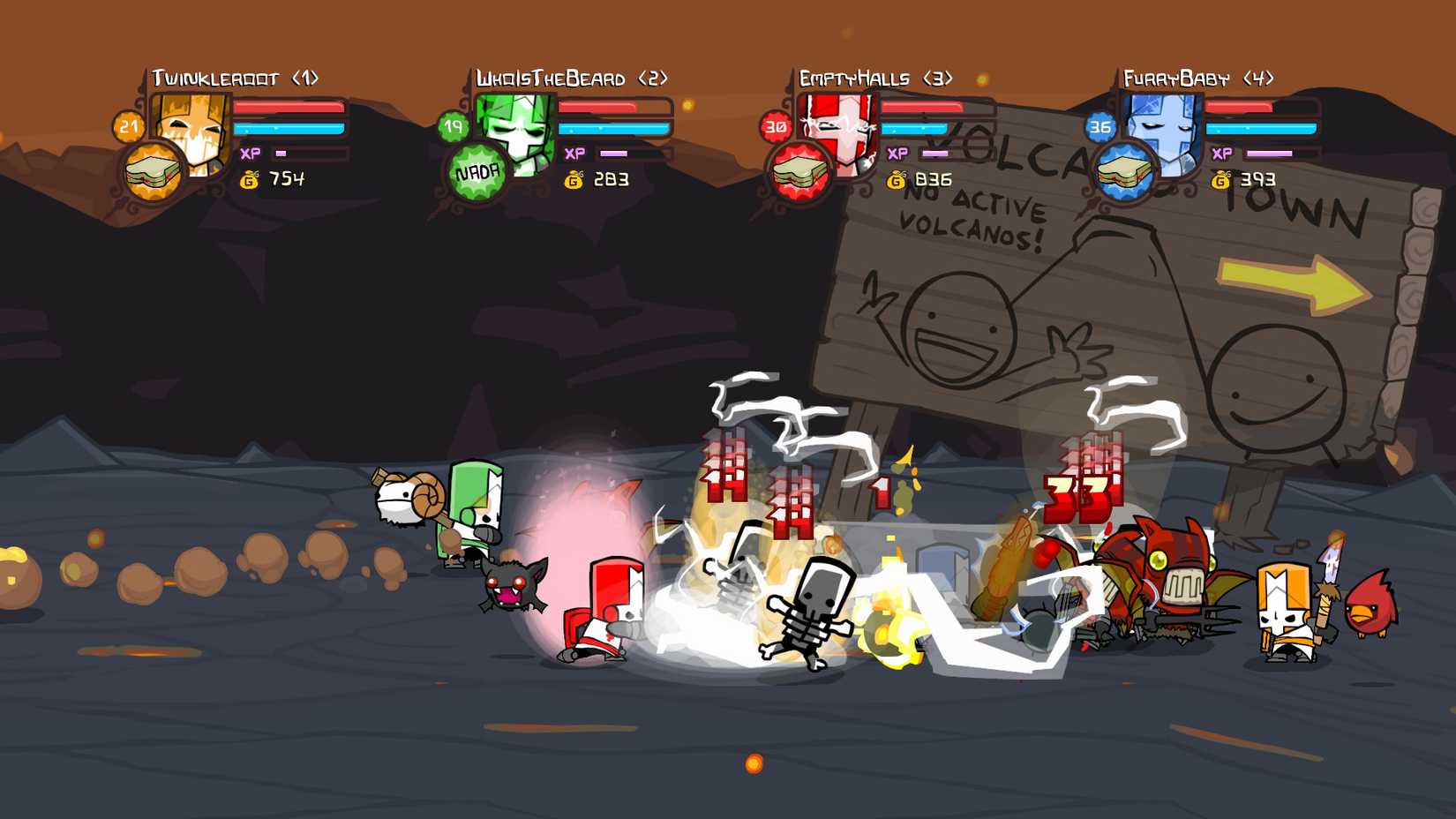 Castle Crashers gameplay
