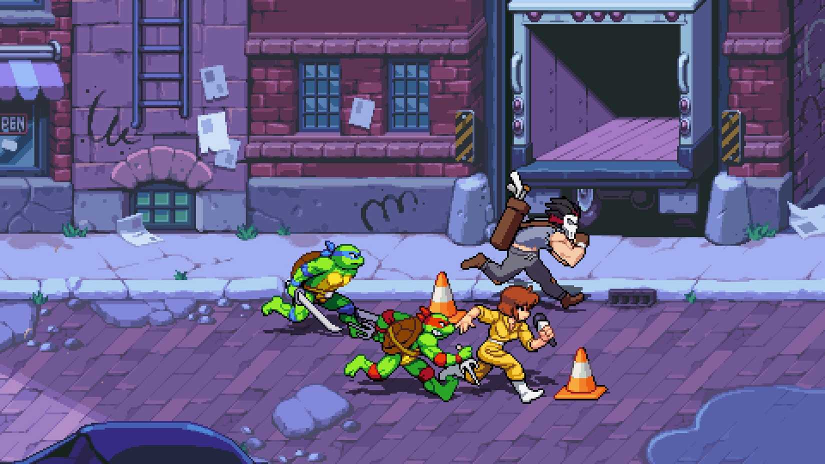 Teenage Mutant Ninja Turtles Shredder's Revenge gameplay