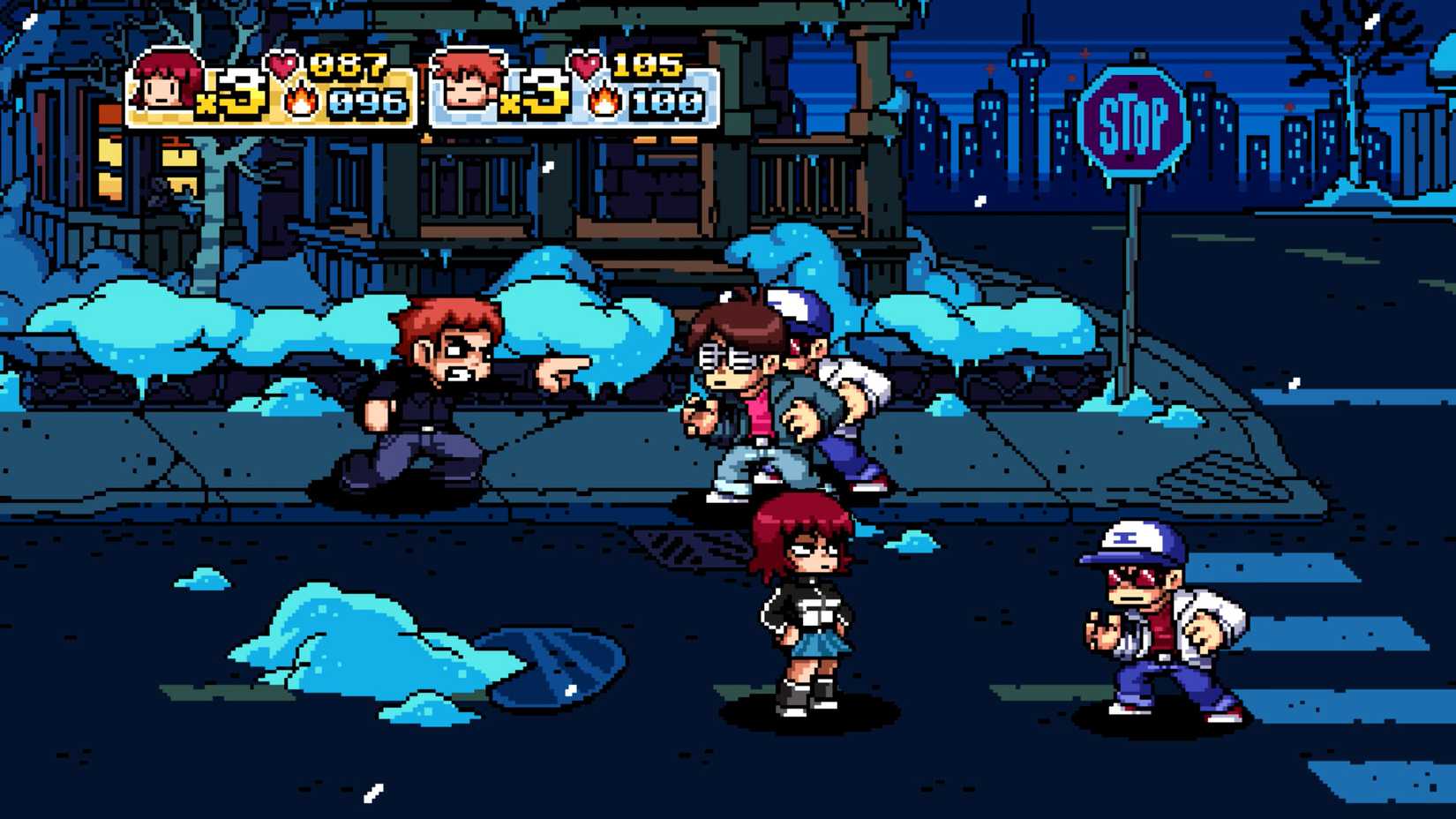 Scott Pilgrim gameplay