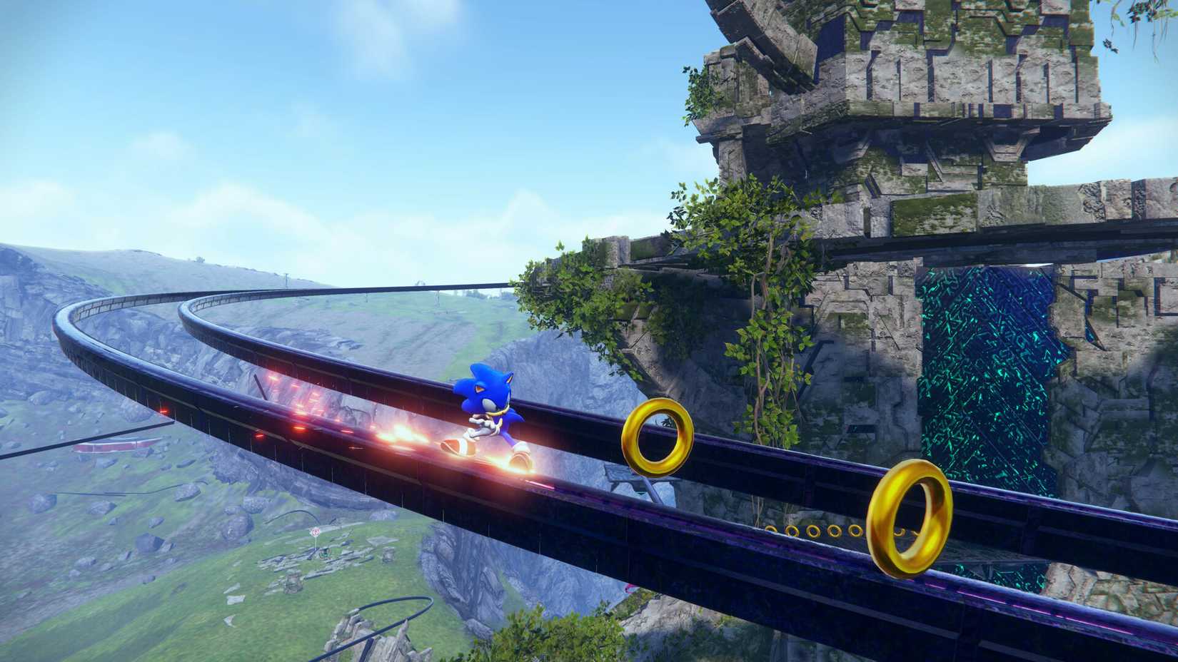 Sonic Frontiers gameplay