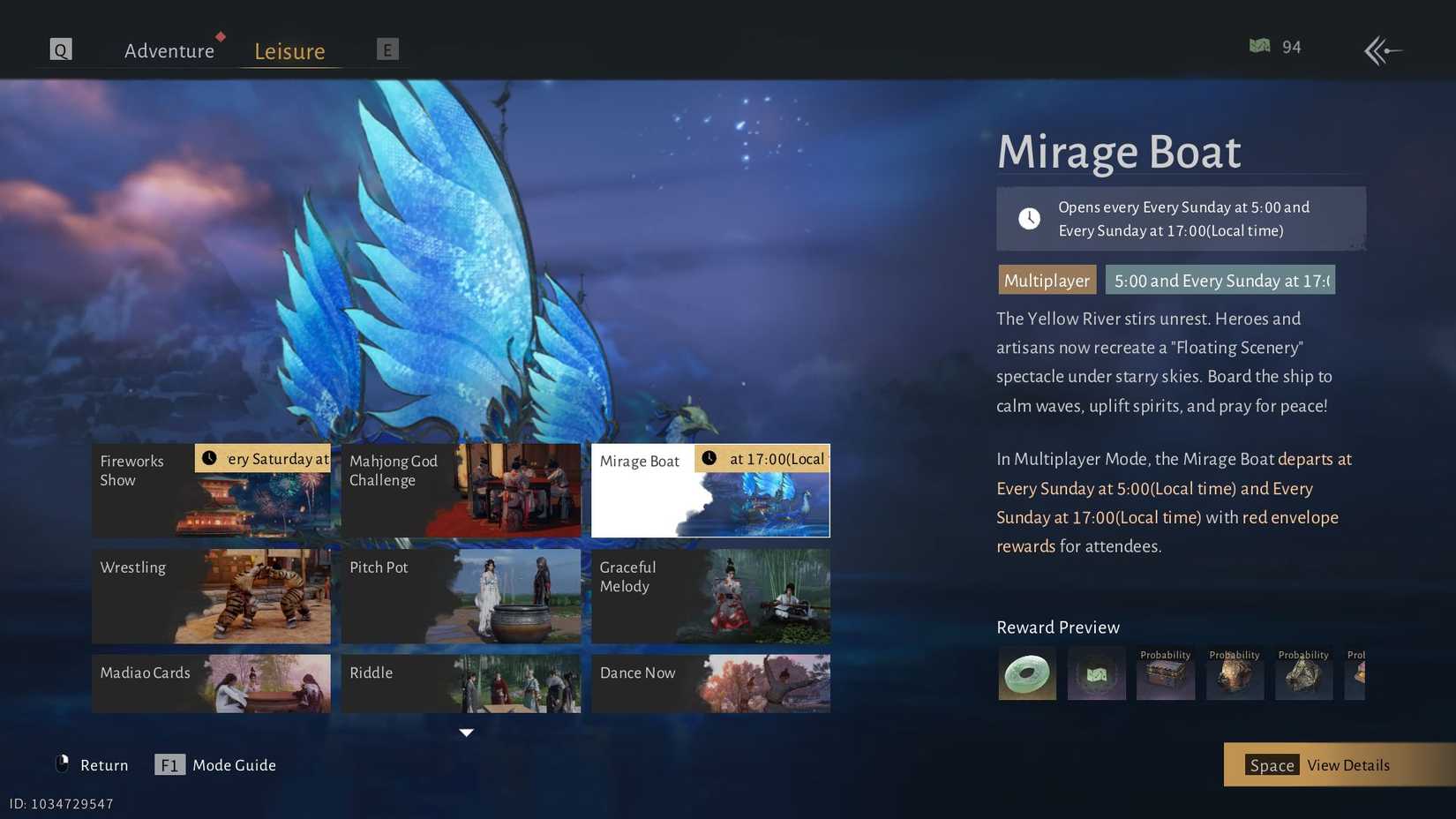 Where Winds Meet Mirage Times