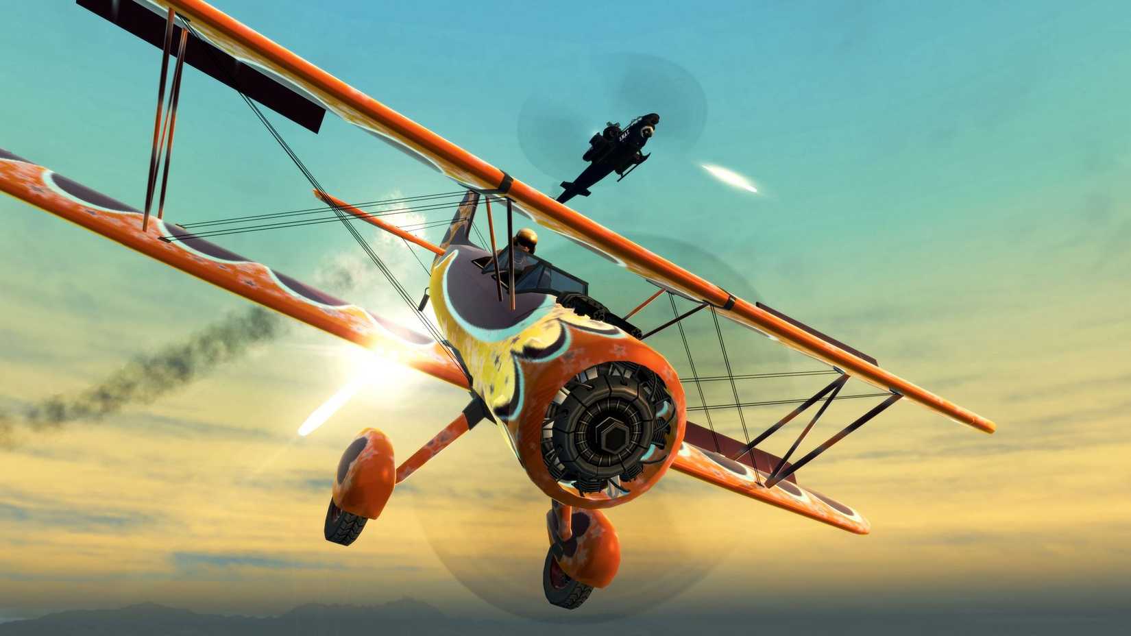 Saints Row 2 biplane