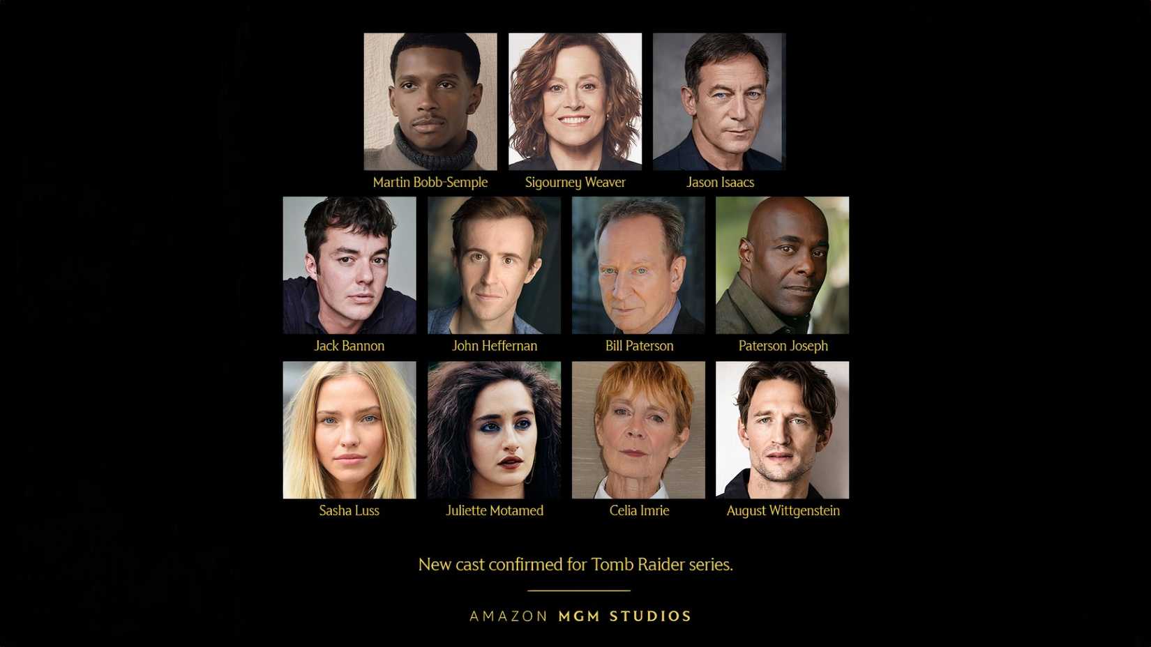 Amazon Prime Tomb Raider Cast