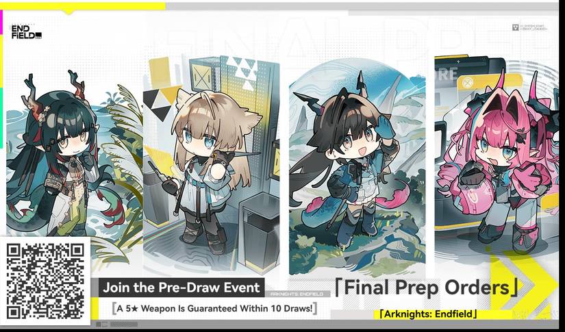 Arknight Preparation Order Web Event