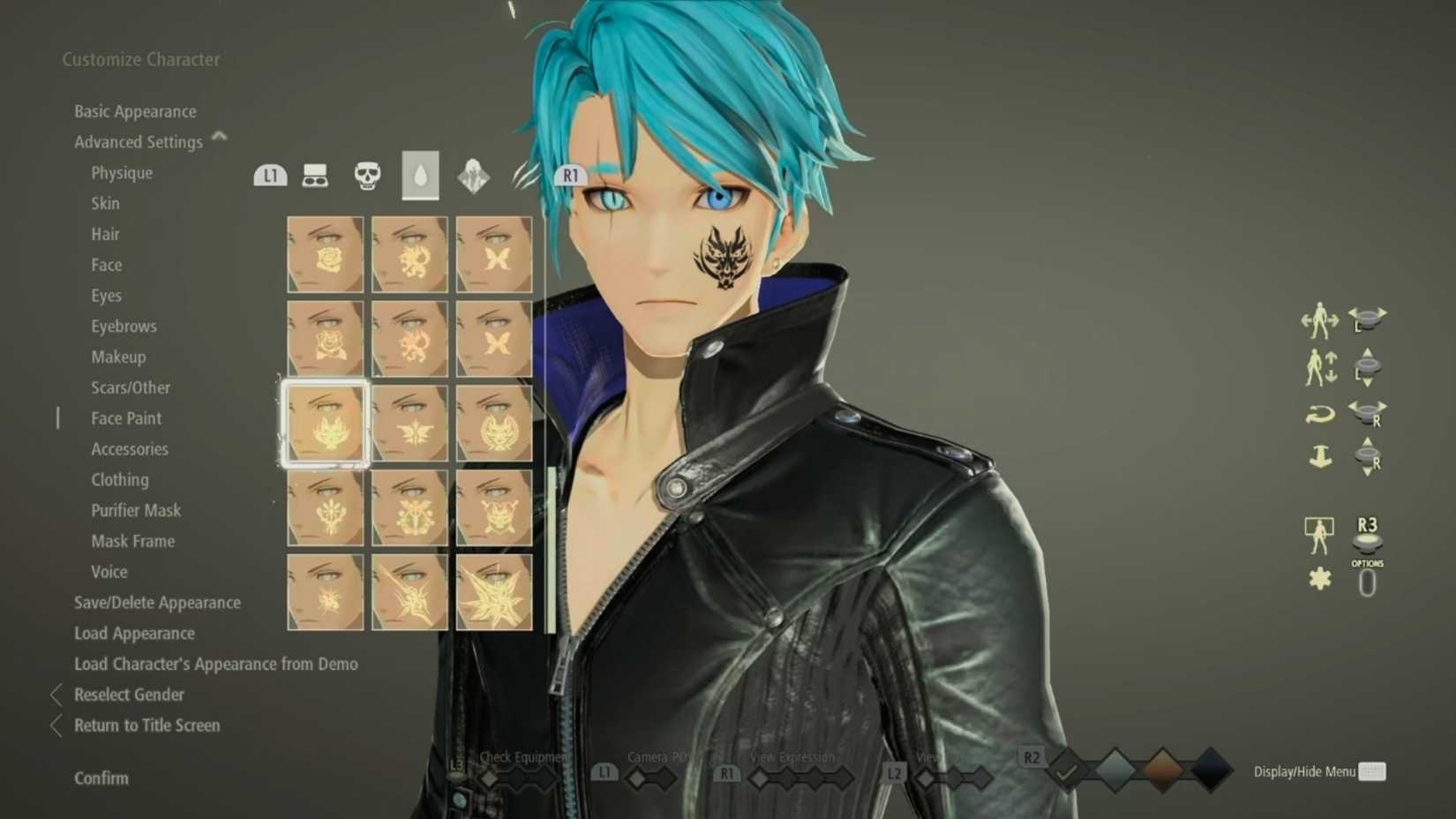 Code Vein Character Creation