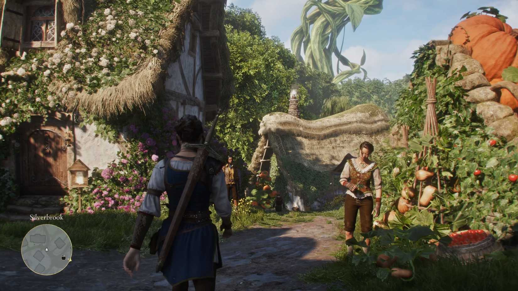 Fable exploring town