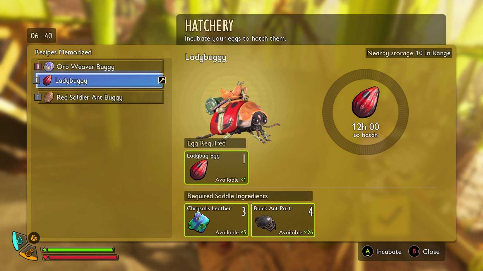 Grounded 2 Ladybuggy Hatching