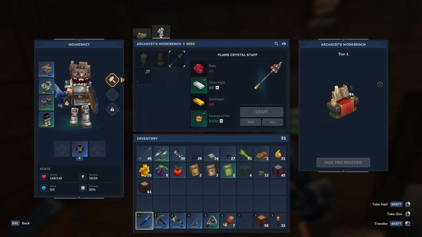 Hytale Flame Staff