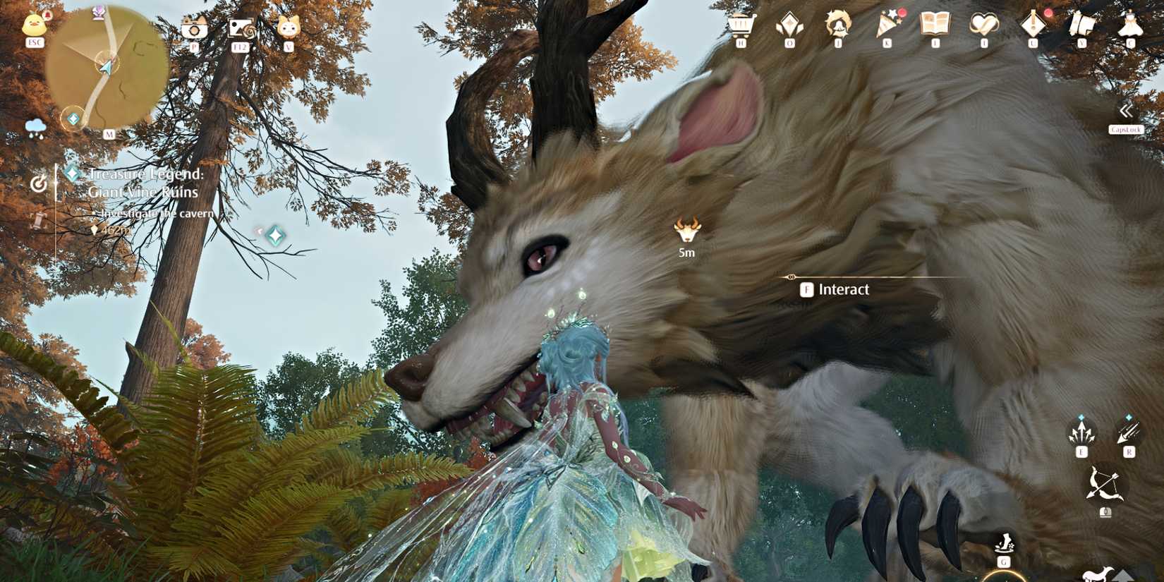 infinity-nikki-grown-behemoth-interaction