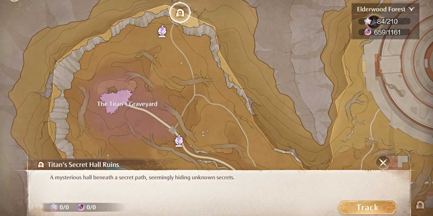 infinity-nikki-titan-secret-hall-map-location