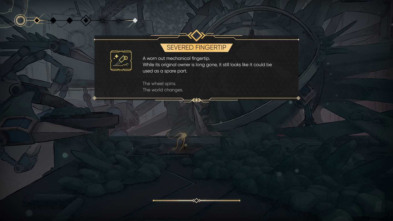 Mio Alternative Ending Severed Fingertip