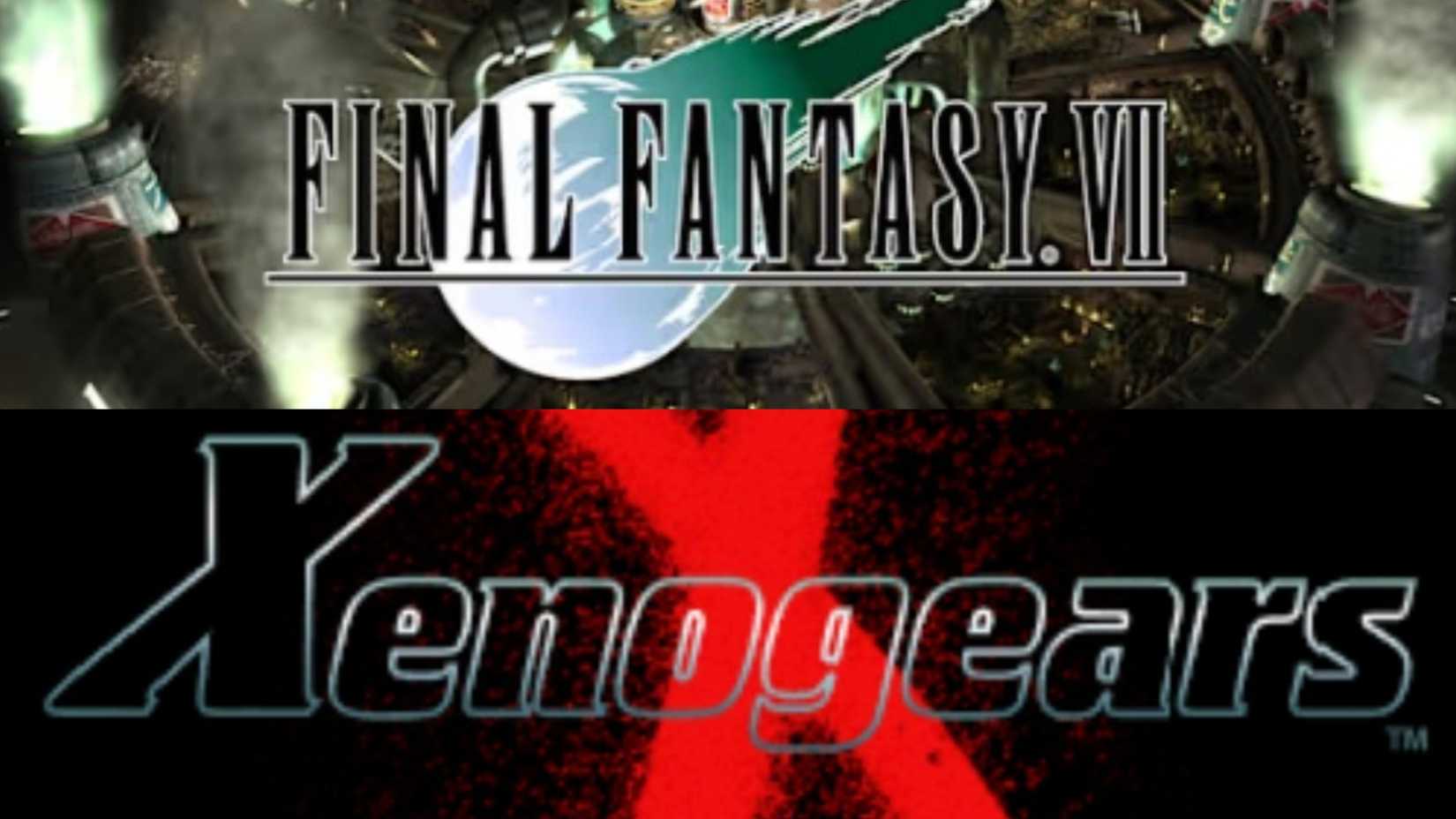 collage of ff7 and xenogears