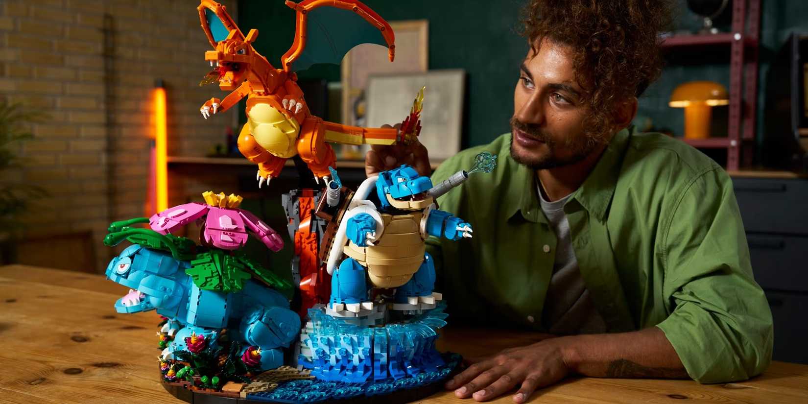 Most Expensive LEGO Sets Based on Video Games Pokemon Venusaur Charizard and Blastoise