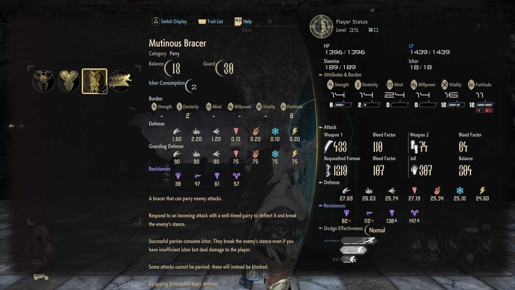 Mutinous Bracer Code Vein 2