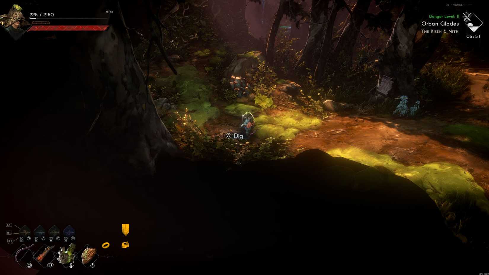 There is no rest for evil characters near the excavation site