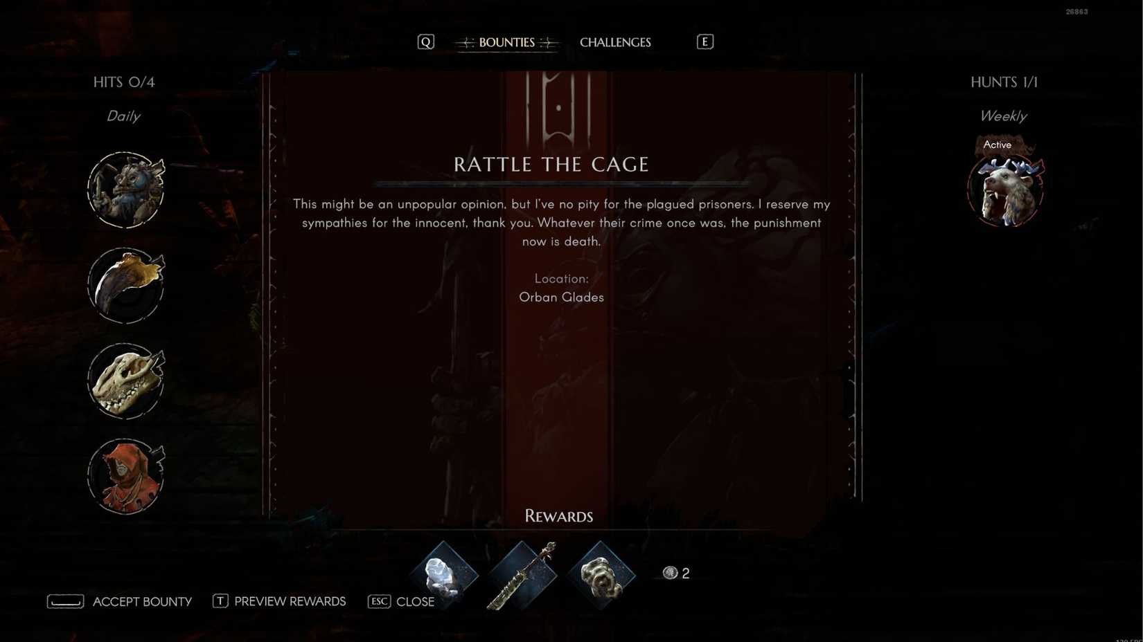 No Rest for the Wicked Co-op Bounty Board