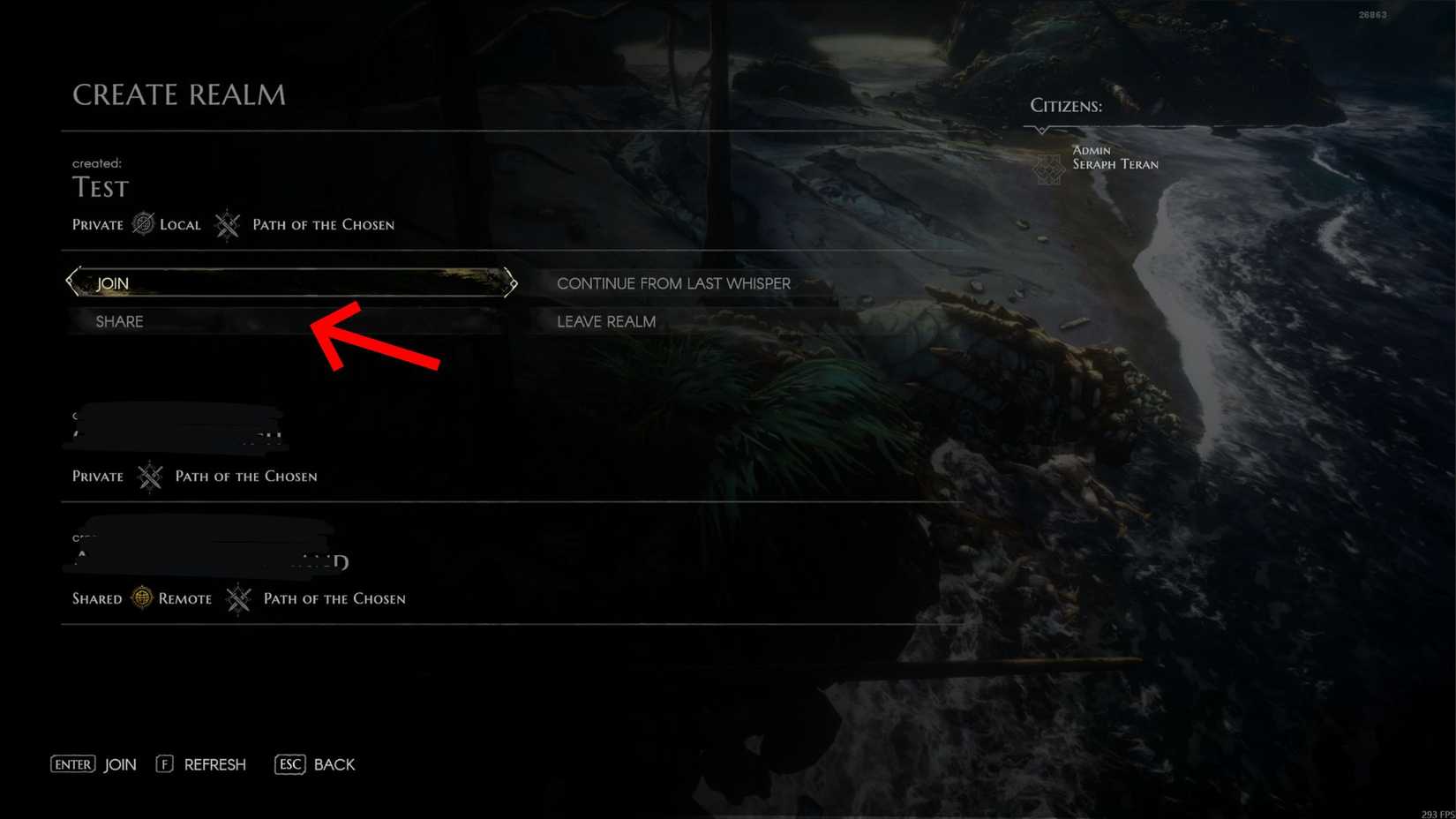 No Rest for the Wicked Co-op Share Realm