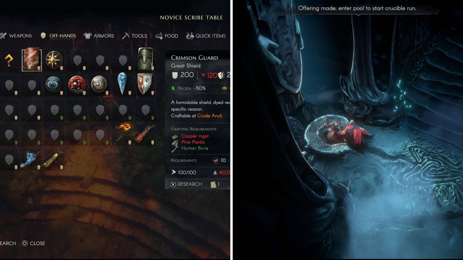 Research Paper Locations in No Rest for the Wicked