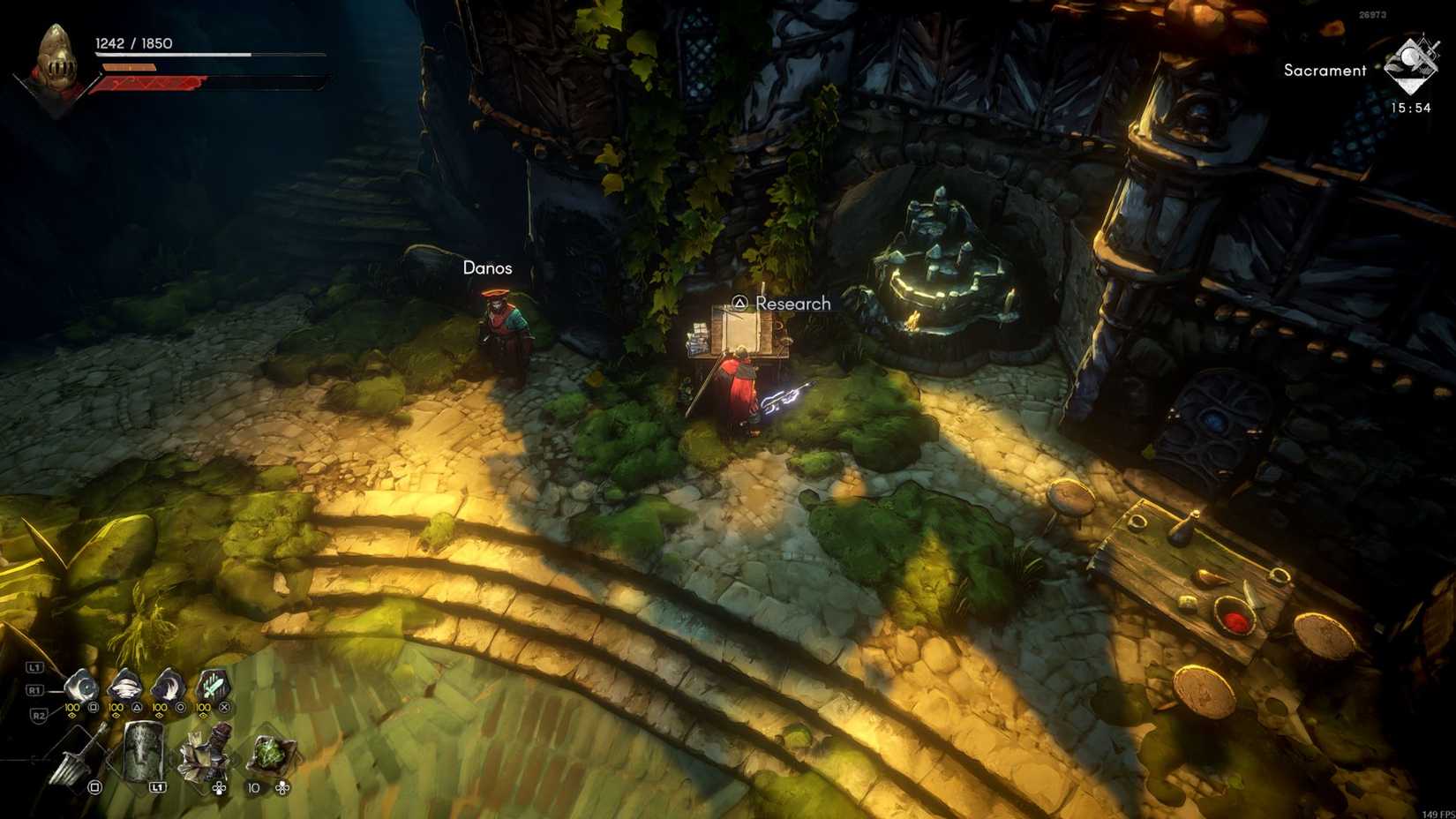 No Rest for the Wicked Research Table