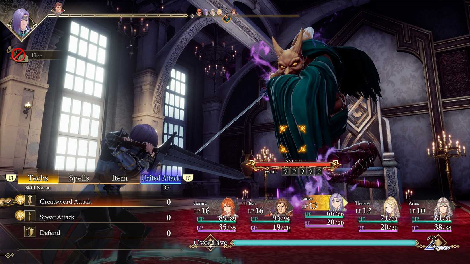 Romancing Saga 2 Revenge of the Seven Combat