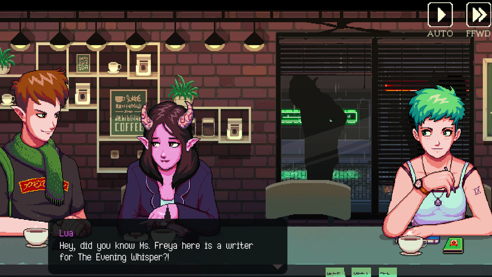 Coffee Talk gameplay