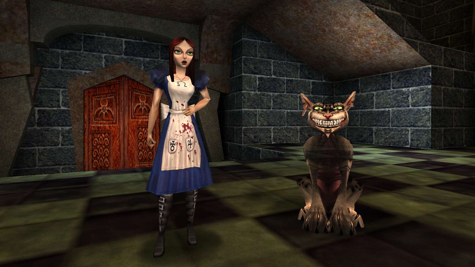 American McGee's Alice Alice and Chesshire Cat