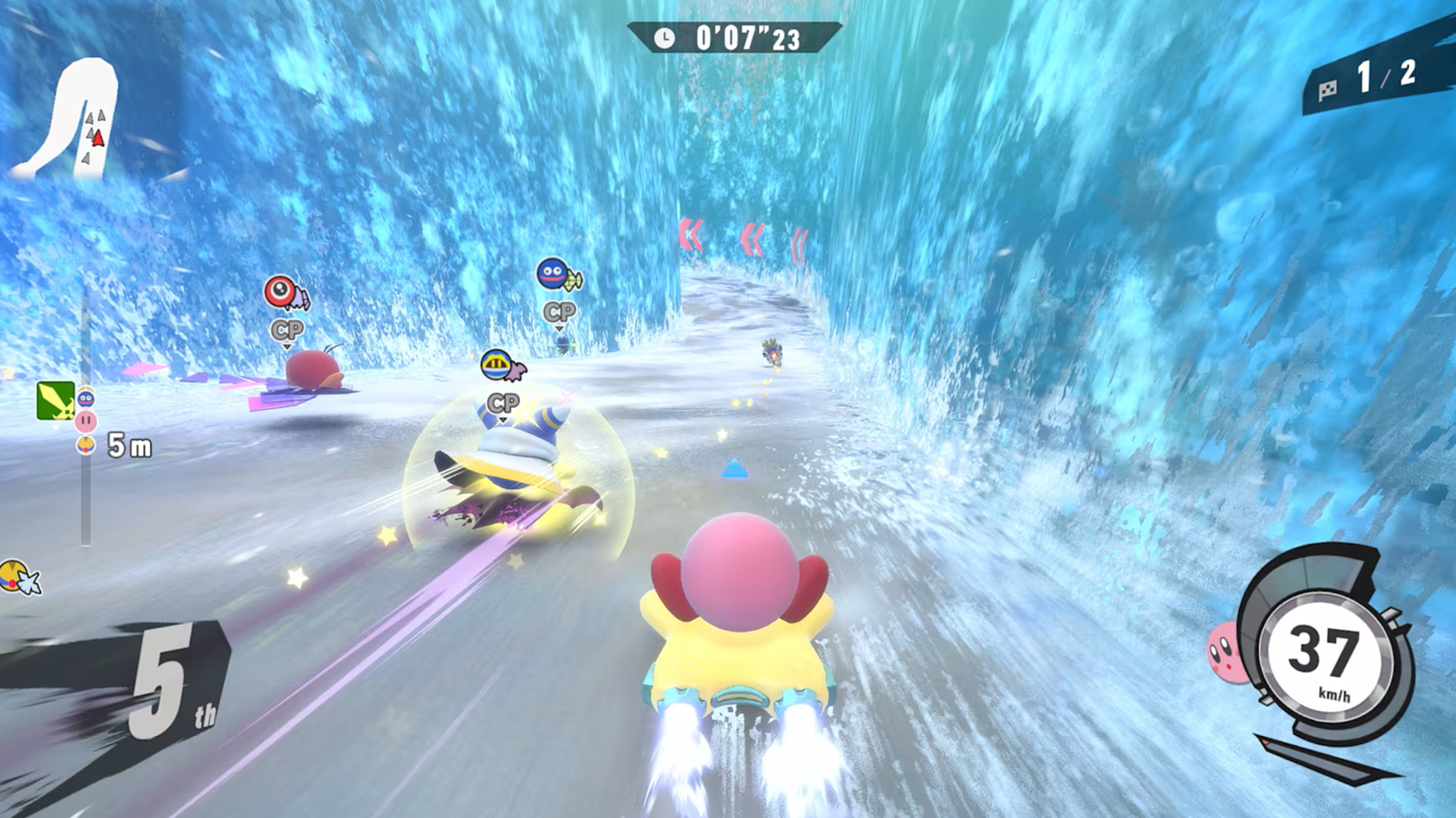 Kirby Air Riders Gameplay