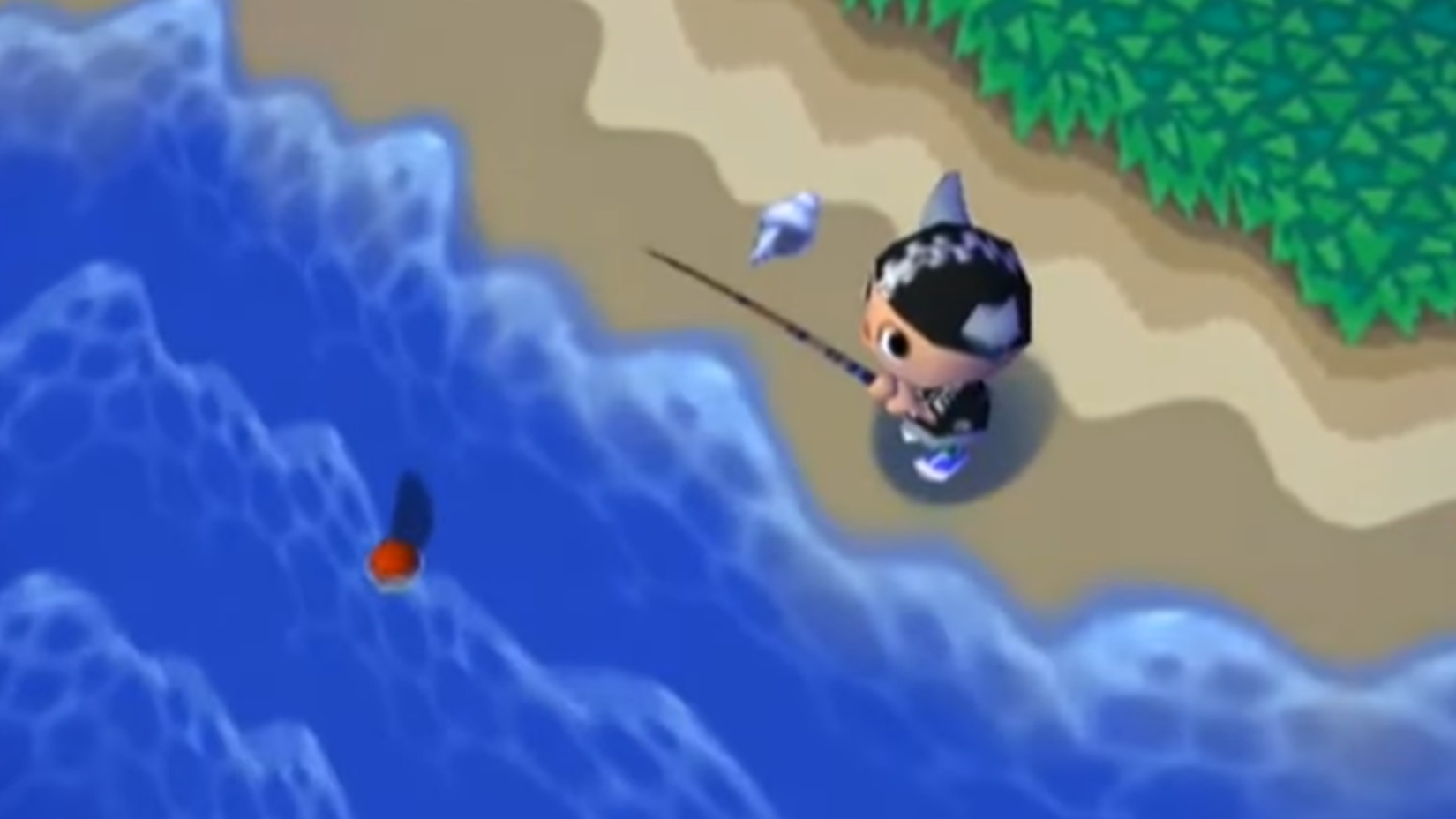 Animal Crossing fishing
