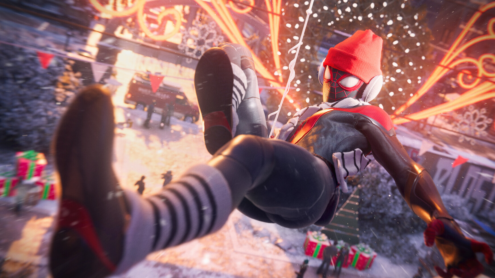 Marvel's Spider-Man Miles Morales winter uniform