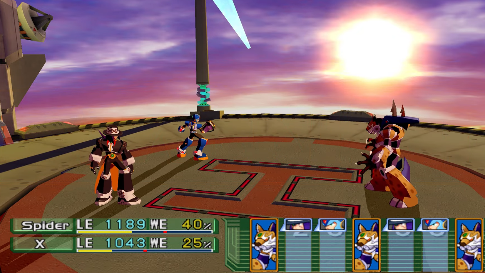 Rockman X Command Mission Wild Django Boss