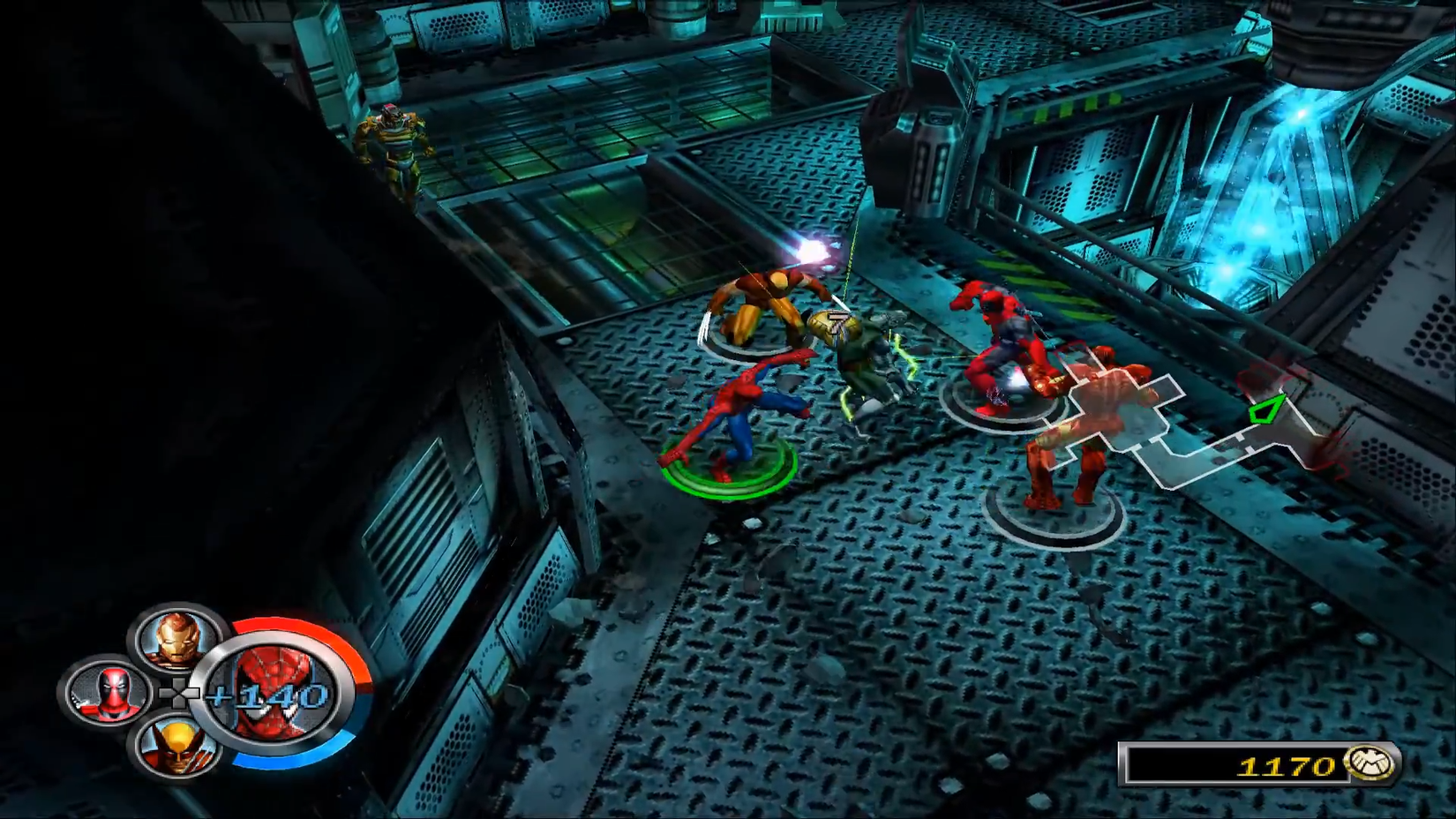 Marvel Ultimate Alliance gameplay