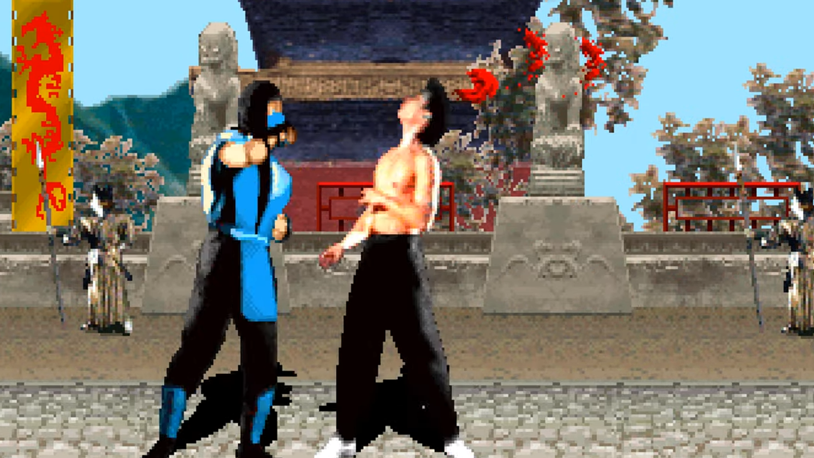Mortal Kombat Sub-Zero Liu Kang
