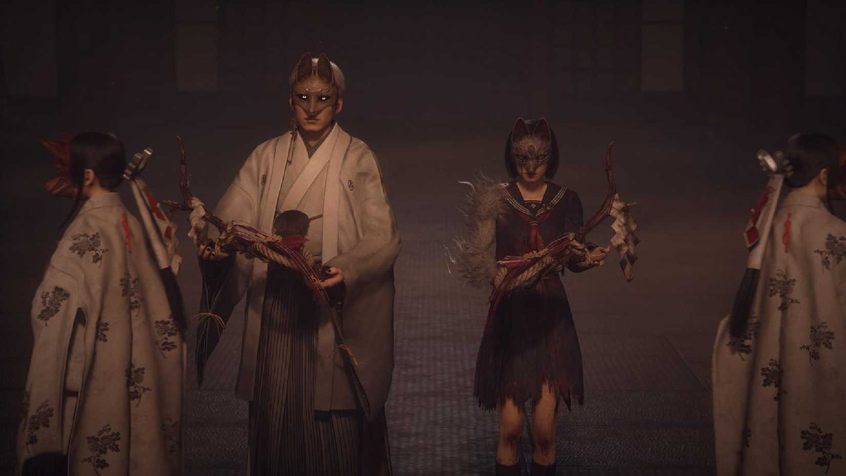 Silent Hill f Fox Mask Hinako Antlers