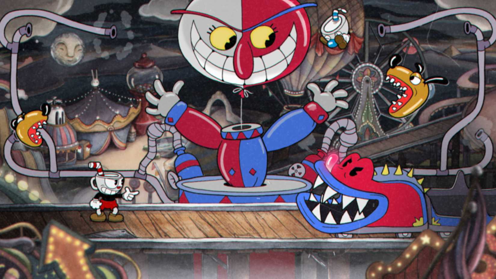 Cuphead Beppi boss
