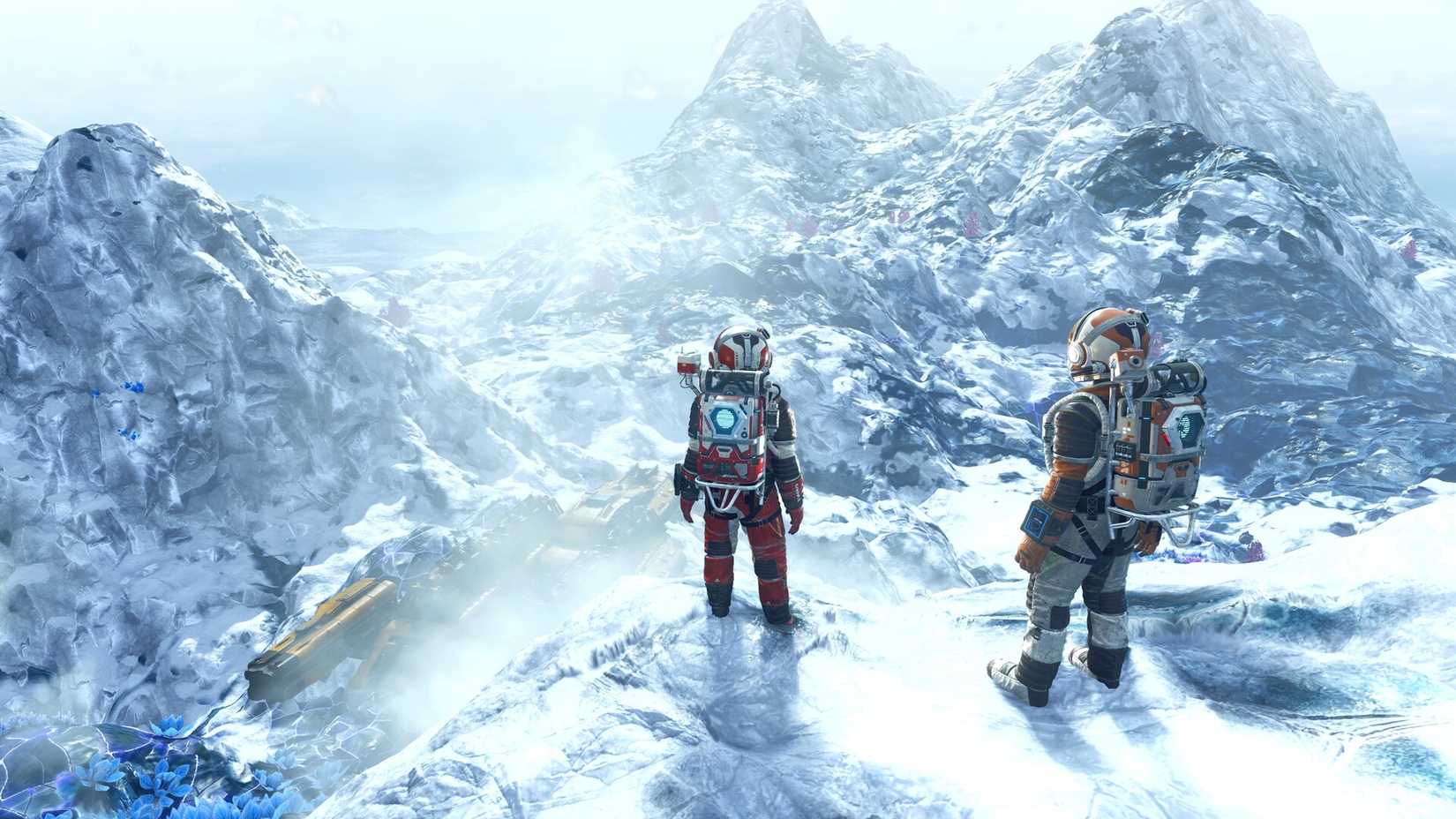 No Man's Sky winter biome