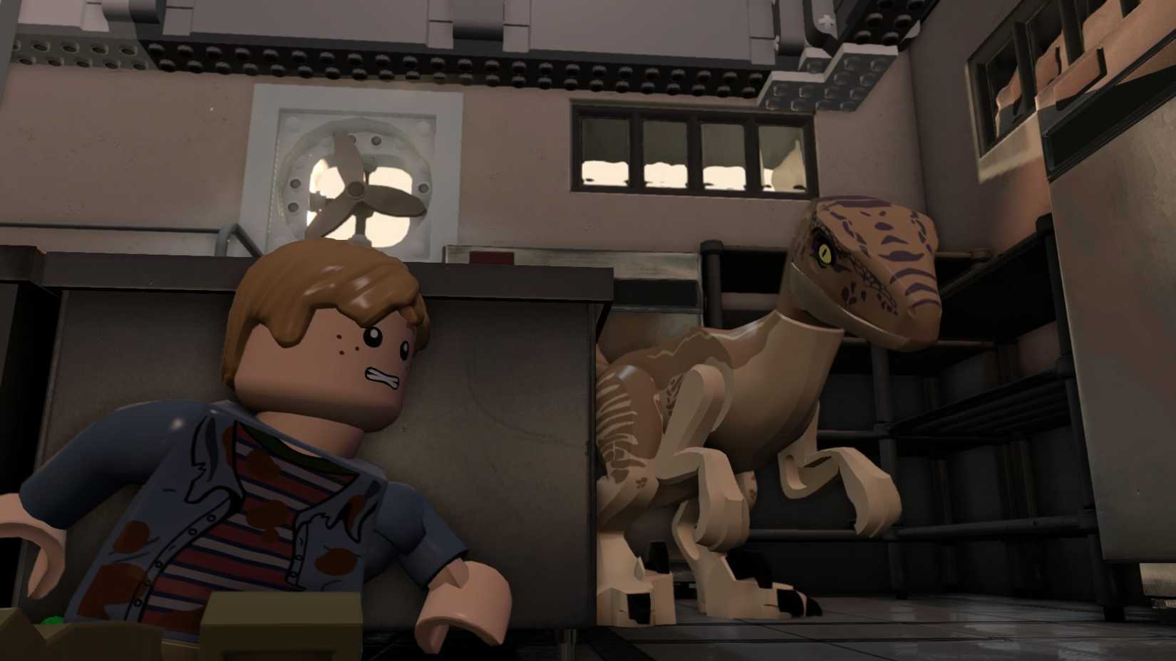 LEGO Jurassic World raptor