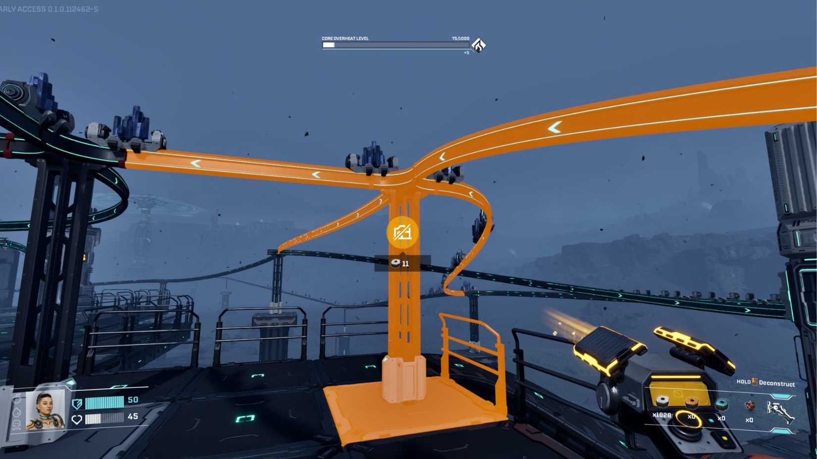 StarRupture Delete Buildings Rail System