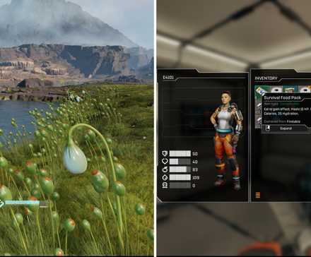 StarRupture Drinks Water Survival Pack and hydrobulb