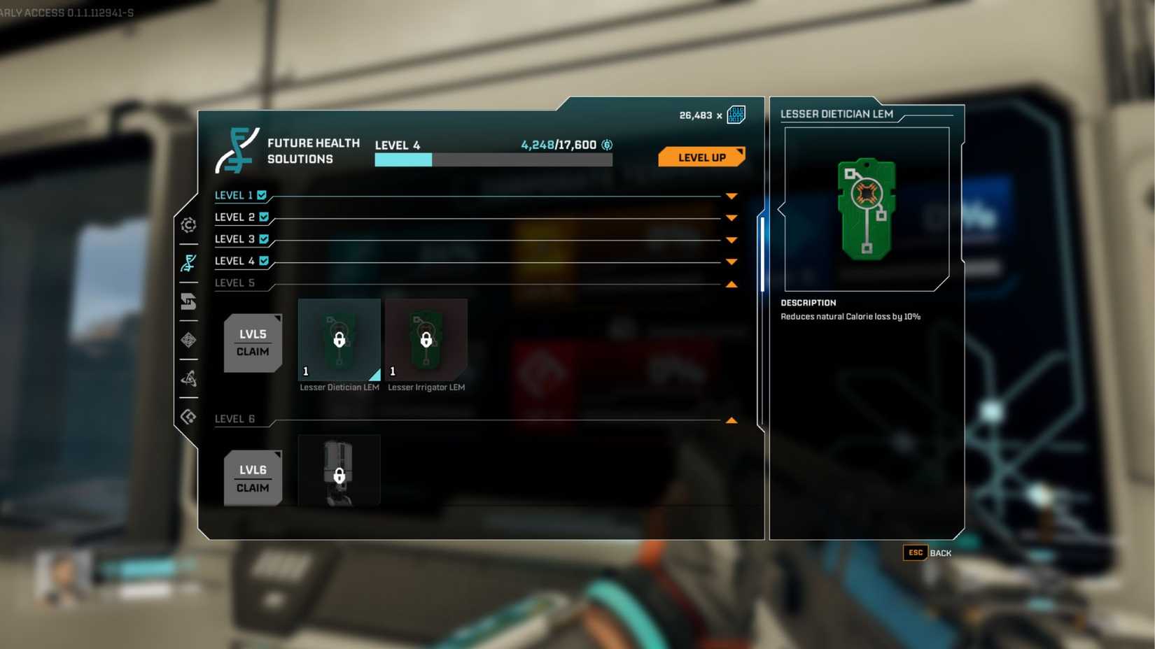 StarRupture LEMs Unlock Menu