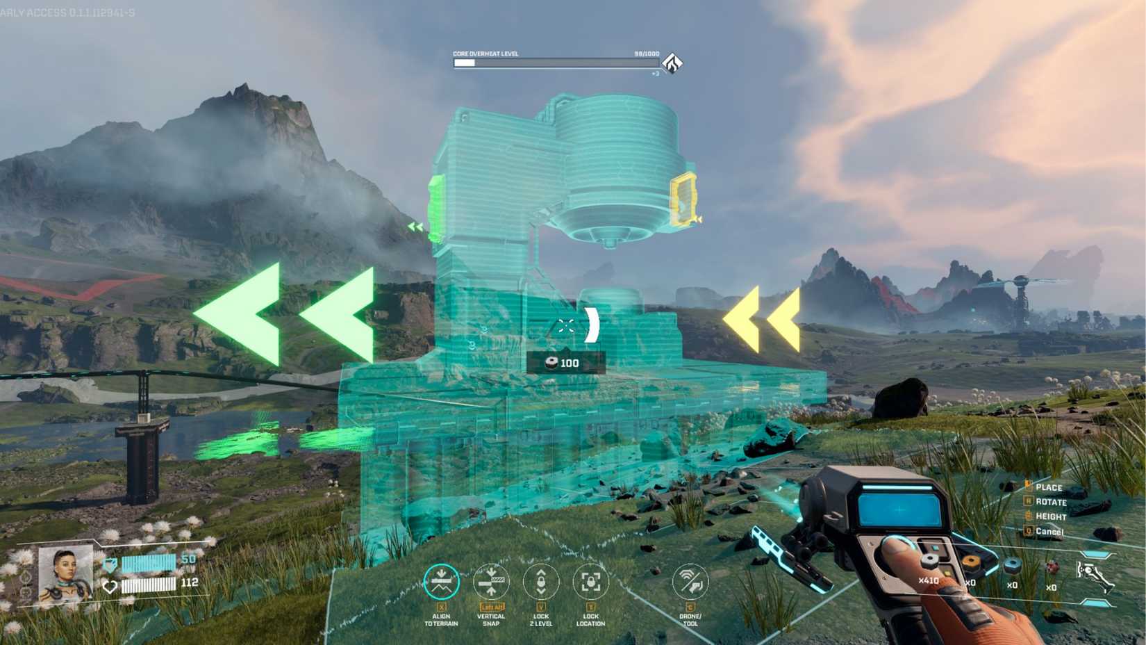 StarRupture Smelter Building Menu