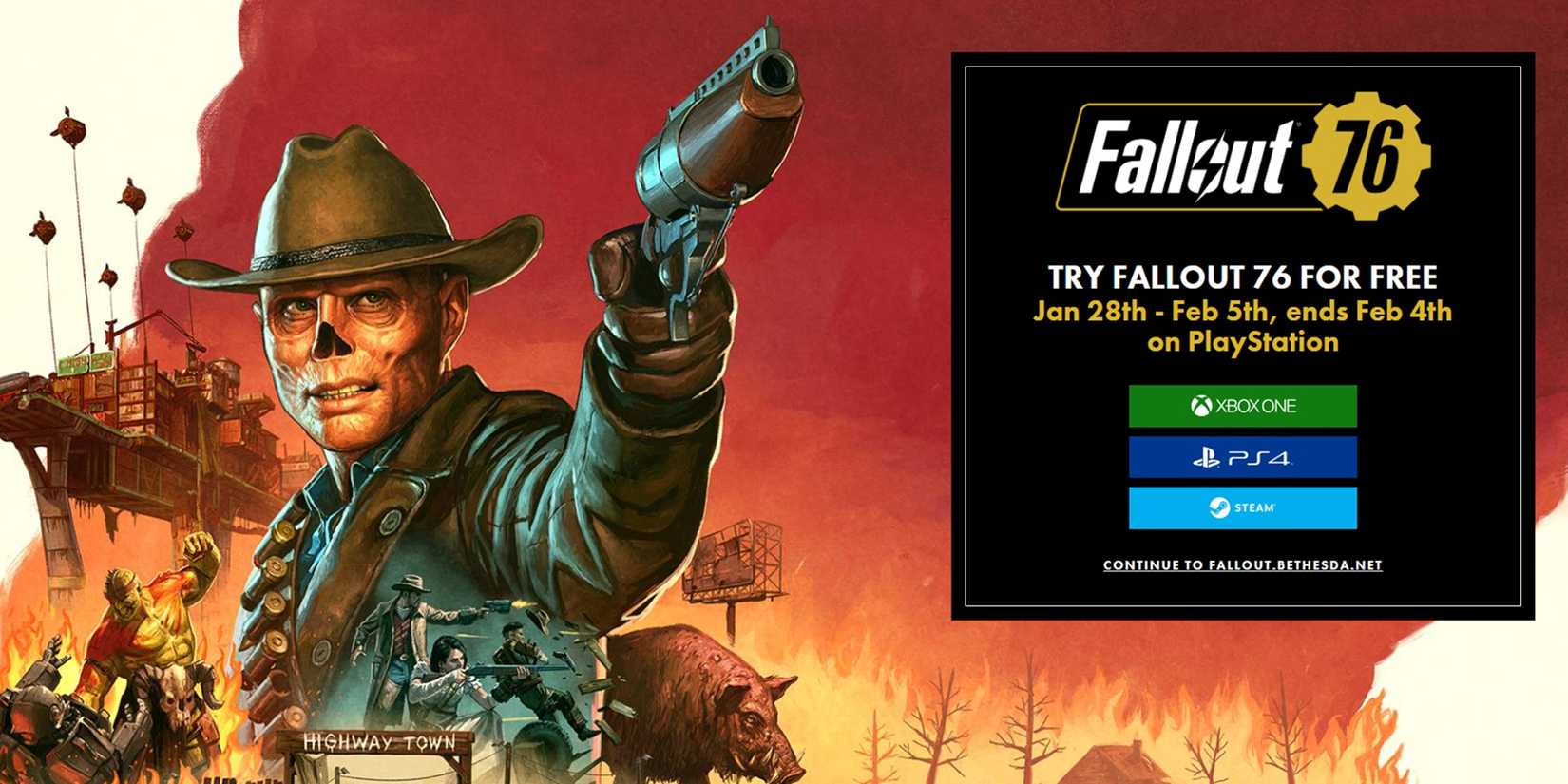 Survive Appalachia for free in Bethesdas Special Treat 2