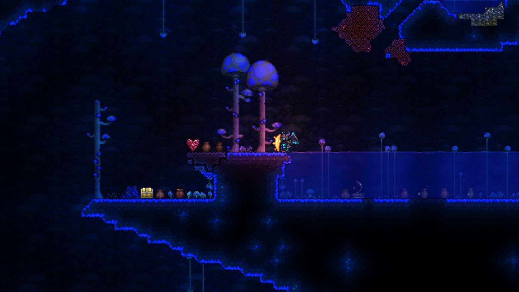 Terraria Mushroom Biome